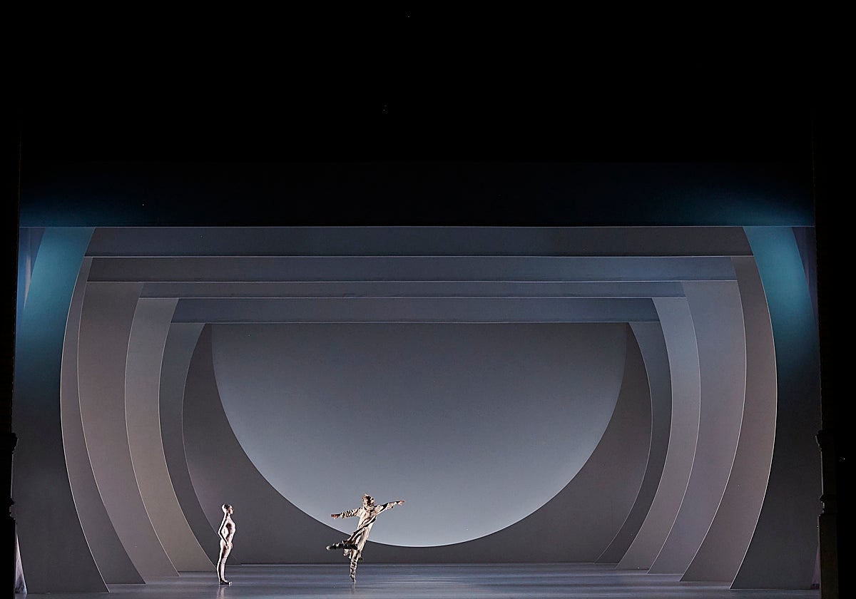 Un momento del ballet Coppél-i.A.