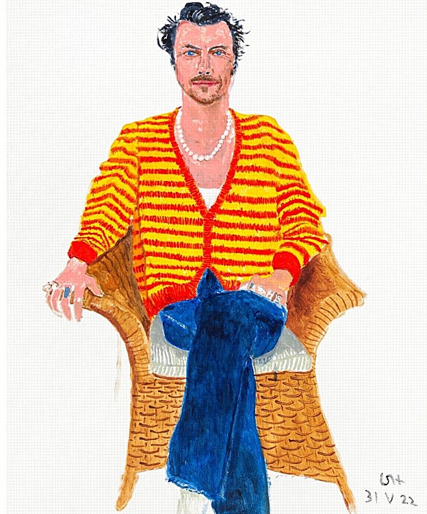 David Hockney, 'Harry Styles', 31 de mayo de 2022