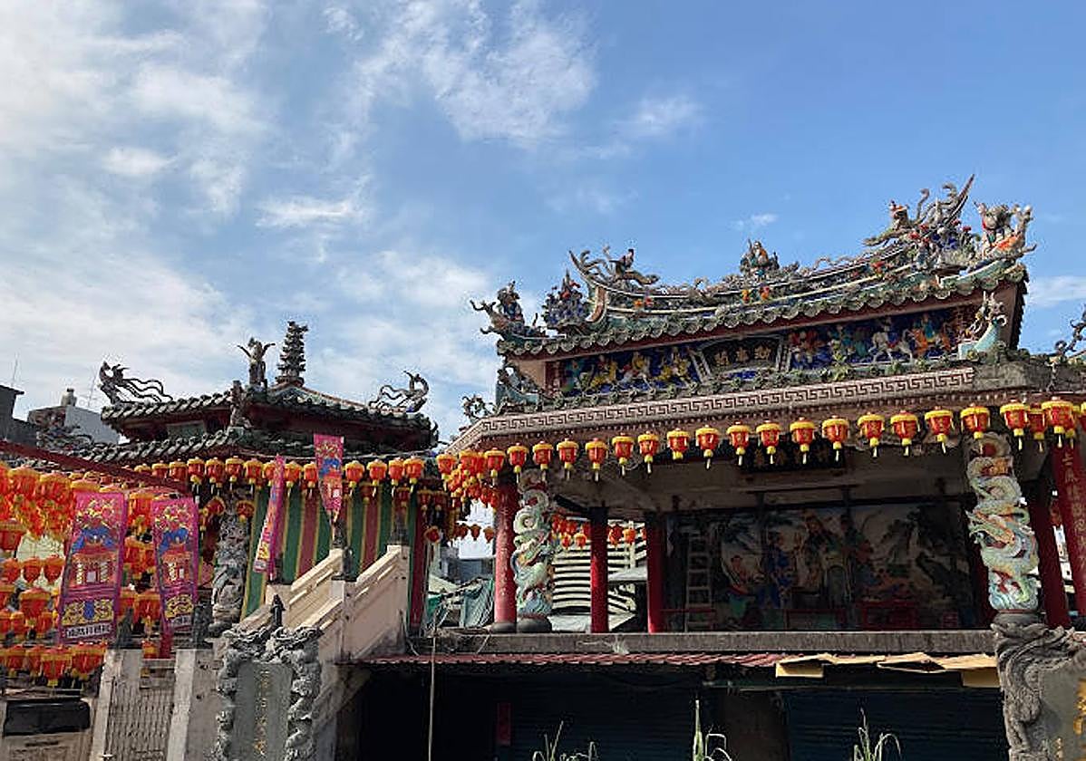 El templo Shilin Cixian de Taiwán