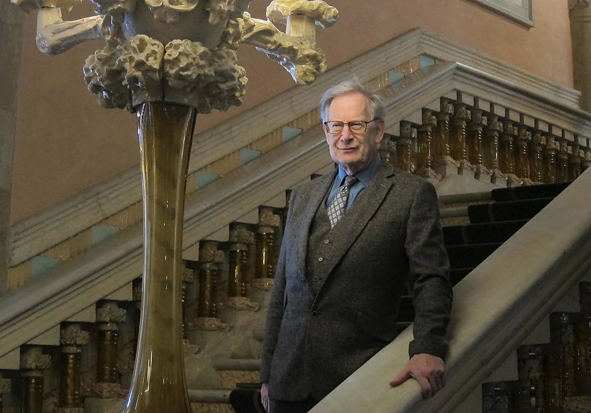 Sir John Eliot Gardiner, hace un par de años en el Palau de la Música Catalana, en Barcelona