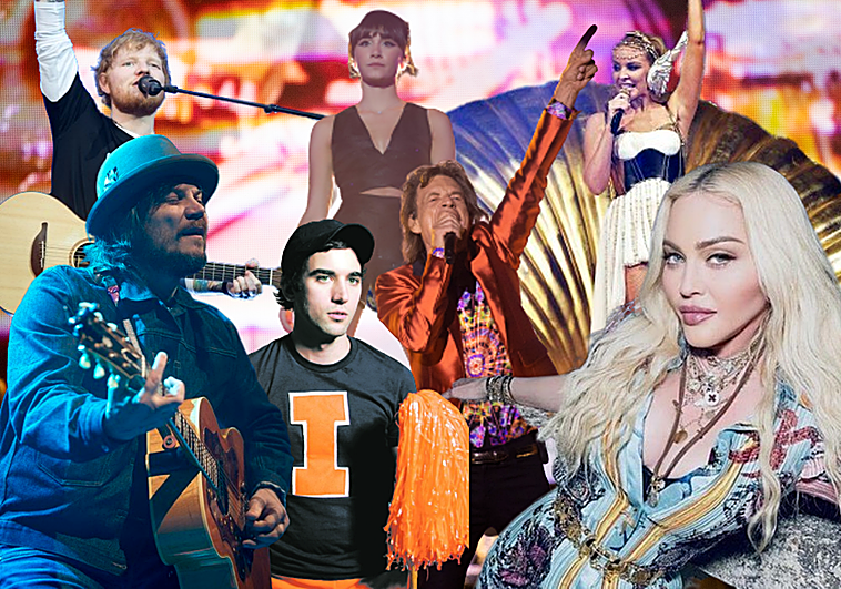 Ed Sheeran, Wilco, Sufjan Stevens, Aitana, The Rolling Stones, Kyle Minogue y Madonna, algunos de los artistas que estrenan álbum este año