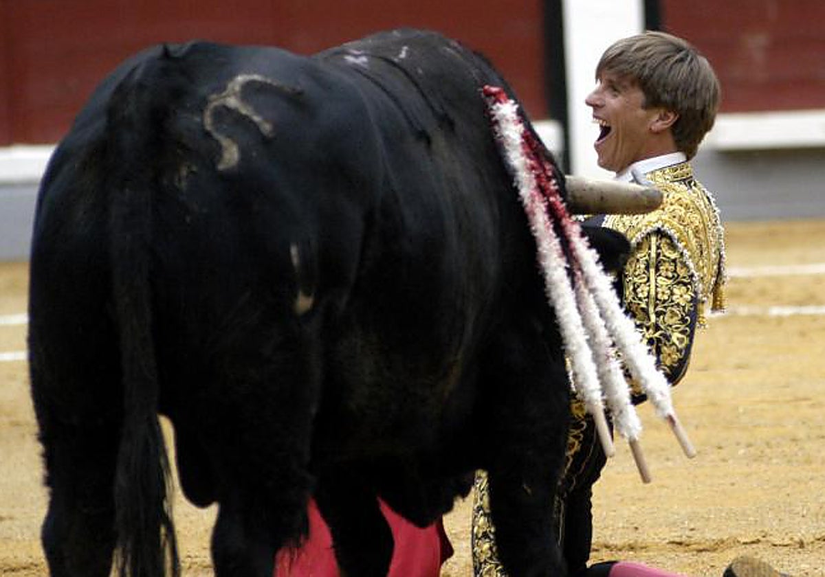 Manuel Díaz 'El Cordobés', en el coso de la Alameda
