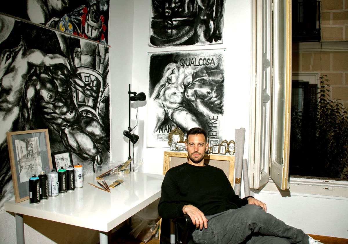 Gianluca Lattuada, uno de los artistas convocados en la iniciativa