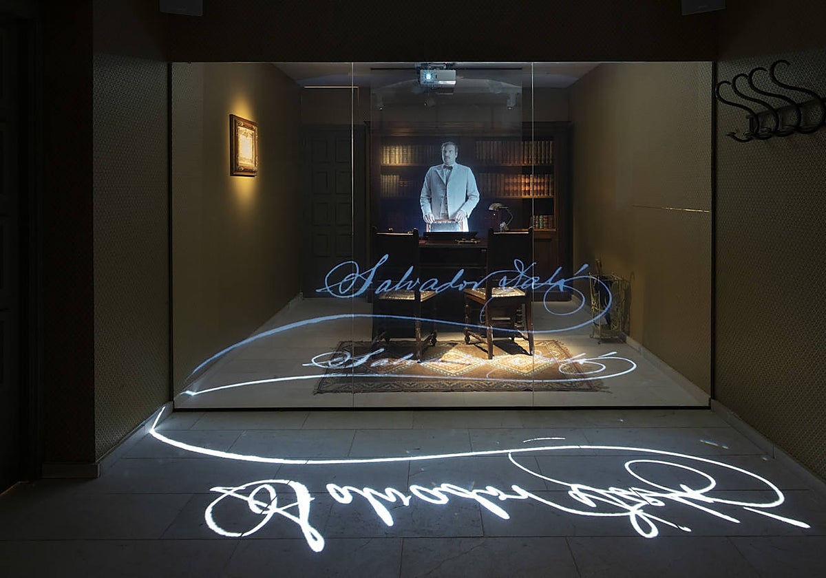 Uno de los espacios de la casa natal de Salvador Dalí