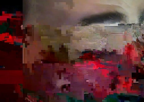 Imagen secundaria 1 - Sobre estas líneas, 'Null', de Sara Díaz y 'Mirar al sol' de Sara Martín Vázquez. Arriba, 'Lo que perece' de Carmen Parra