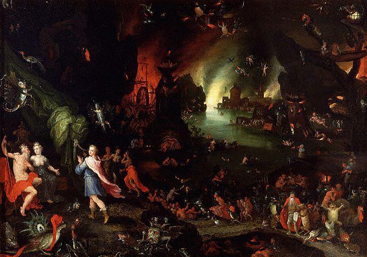 'Orfeo en el inframundo' (1594), de Jan Brueghel el Viejo
