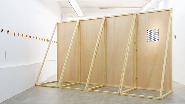 Vista de la exposición 'La Espera'. Pradiauto. 2022