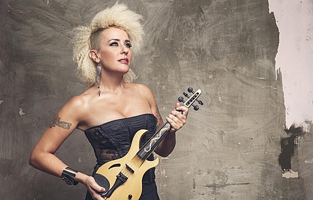 La violinista Judith Mateo