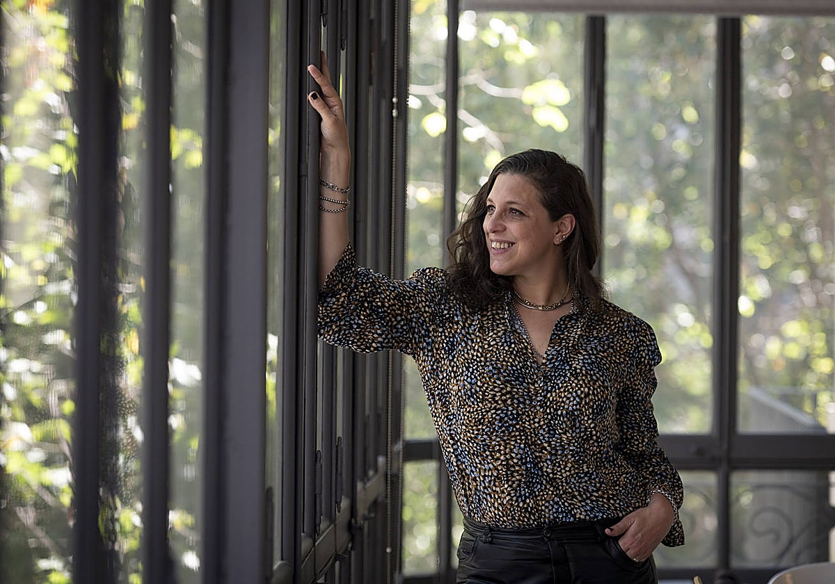 Ariana Harwicz, fotografiada en las oficinas de la editorial Gatopardo