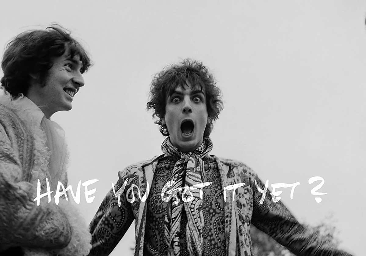 Syd Barrett, en una escena del documental 'Have you got it yet?'