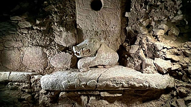 La escultura del jabalí de Göbekli Tepe con restos de pigmentos