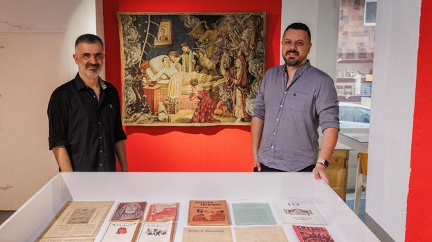 Pedro F. Hinestrosa (izq.) y Halim Badawi, dueños de Arkhé