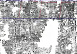 La IA ayuda a descifrar los papiros carbonizados de Herculano