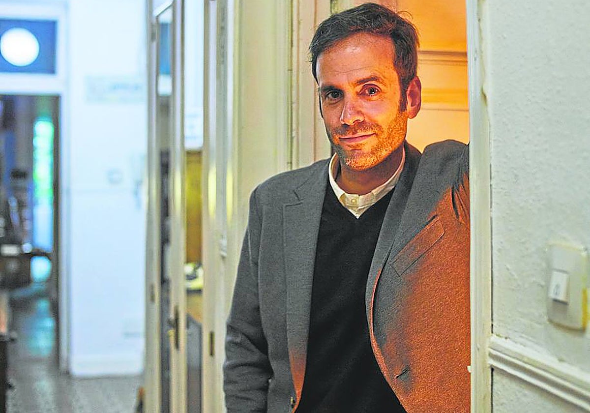 El escritor y filósofo Jorge Freire, esta semana en Madrid.