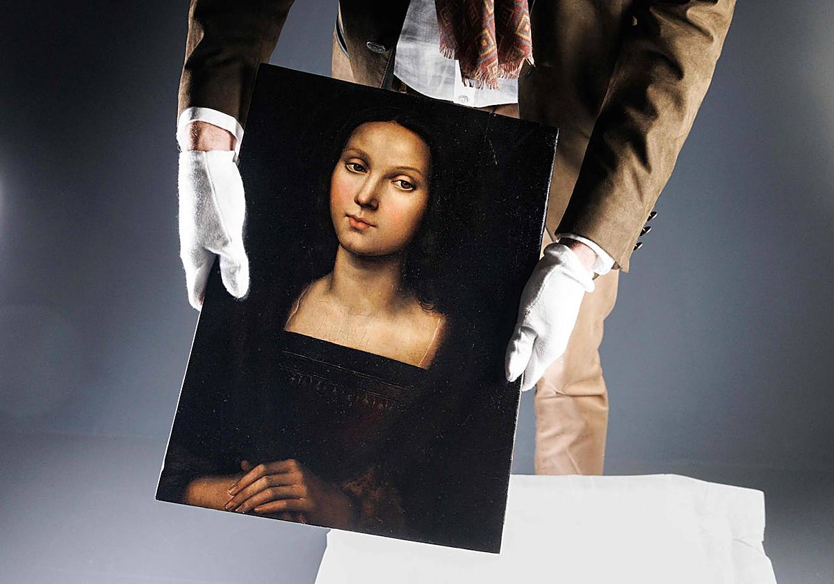 La Santa María Magdalena atribuida a Rafael