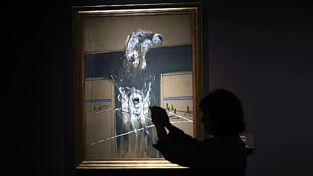'Fragmento de una crucifixión', de Francis Bacon, es una de las piezas estrella de la muestra