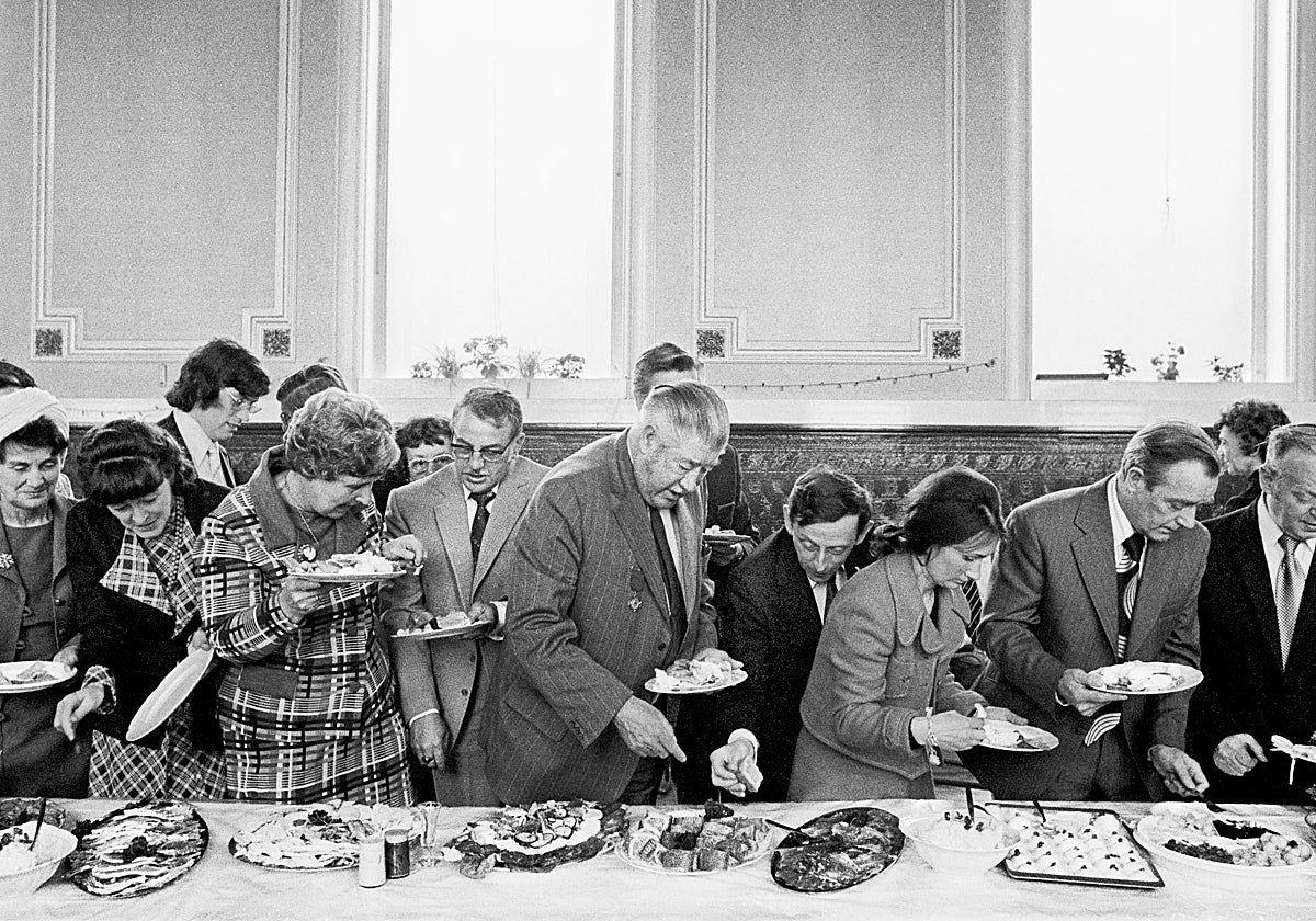 'Mayor of Todmorden's Inaugural Banquet' (1977), del británico