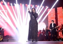 Los Grammy Latinos le montan en Sevilla a Laura Pausini la mejor noche de su vida