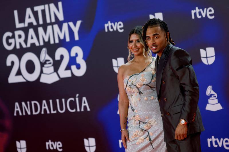 Ozuna y su mujer Taina Marie Melendez