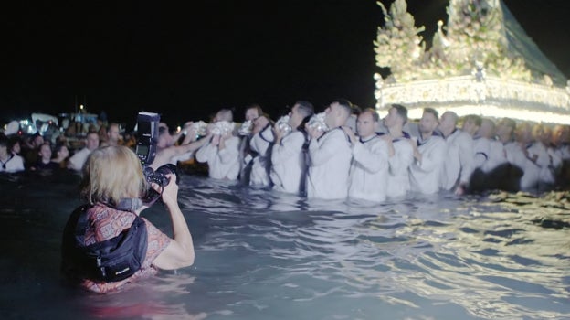 Cristina García Rodero inmortaliza  la Procesión de la Virgen del Carmen de Los Boliches en Málaga