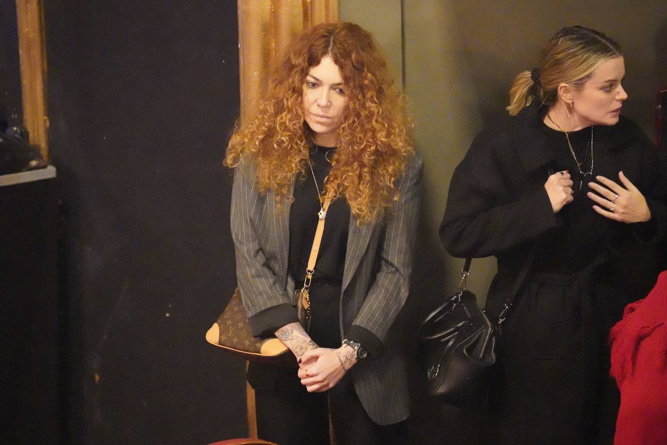 Sofía Cristo asiste a la capilla ardiente de Concha Velasco