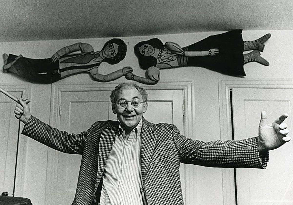 El escritor norteamericano Stanley Elkin