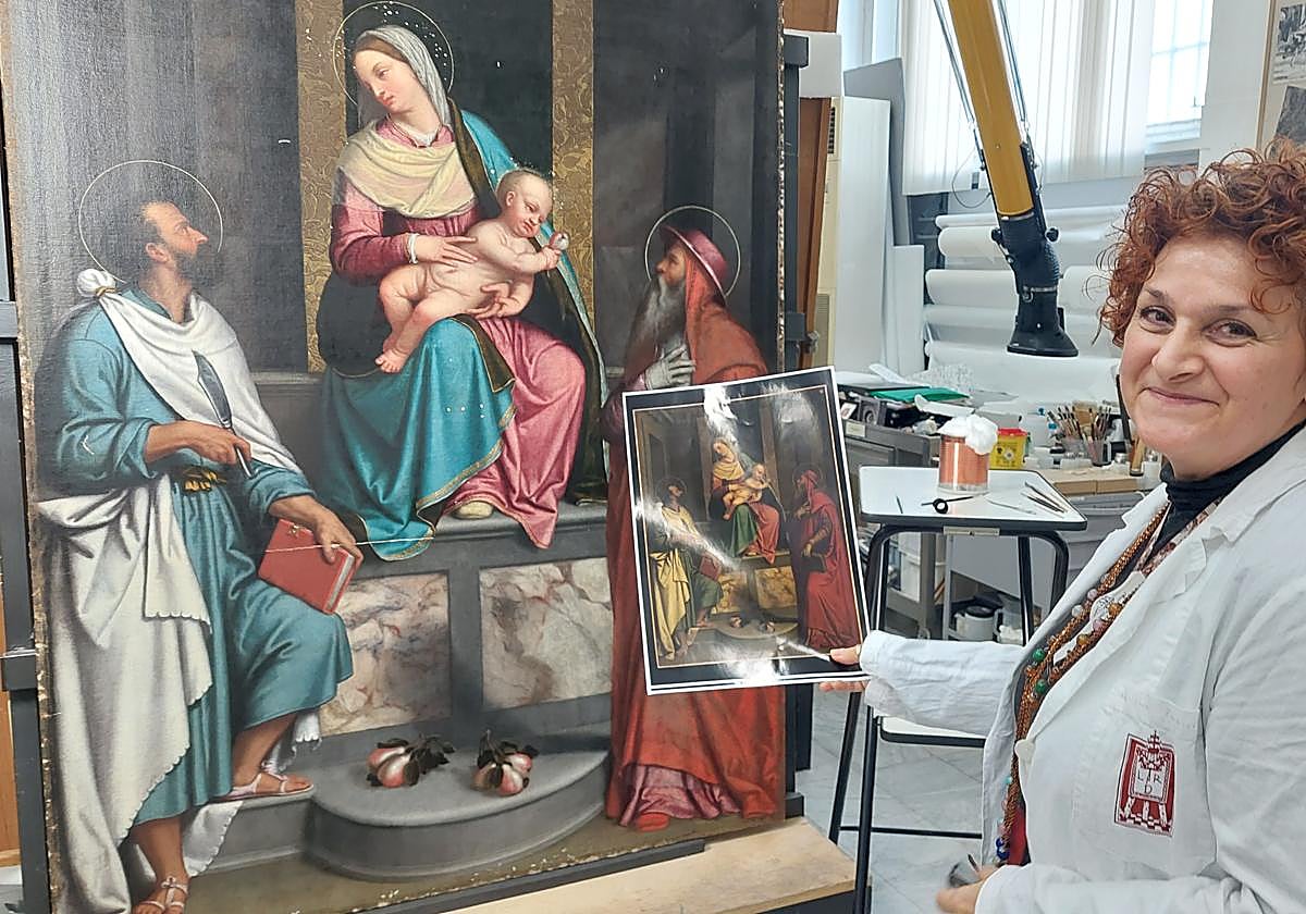 Trabajos de restauración