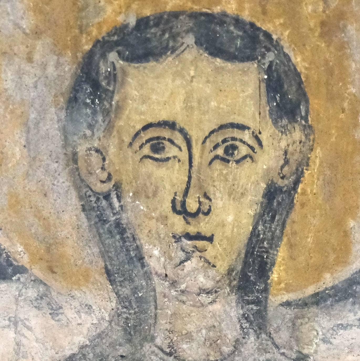 Une peinture murale romane disparue il y a près d’un siècle se trouve dans une collection privée en France