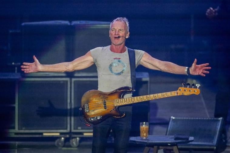 Sting conquista Madrid a base de historia (y piñón fijo)