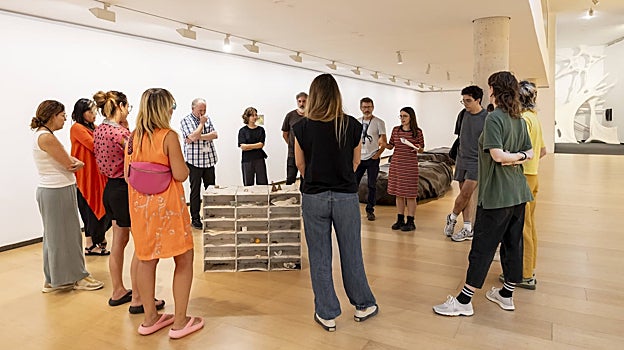 Imagen de 'D'ací allà', proyecto de Elena Sanmartín y Elena Rocamora en la primera edición de 'Art i Context'