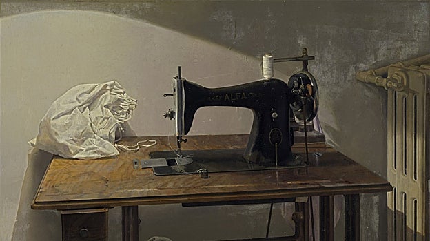 Pintura de Isabel Quintanilla, a quien el Thyssen dedicará este año una exposición