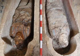 Una misión española descubre un nuevo tipo de tumba  en el yacimiento egipcio de las lenguas de oro