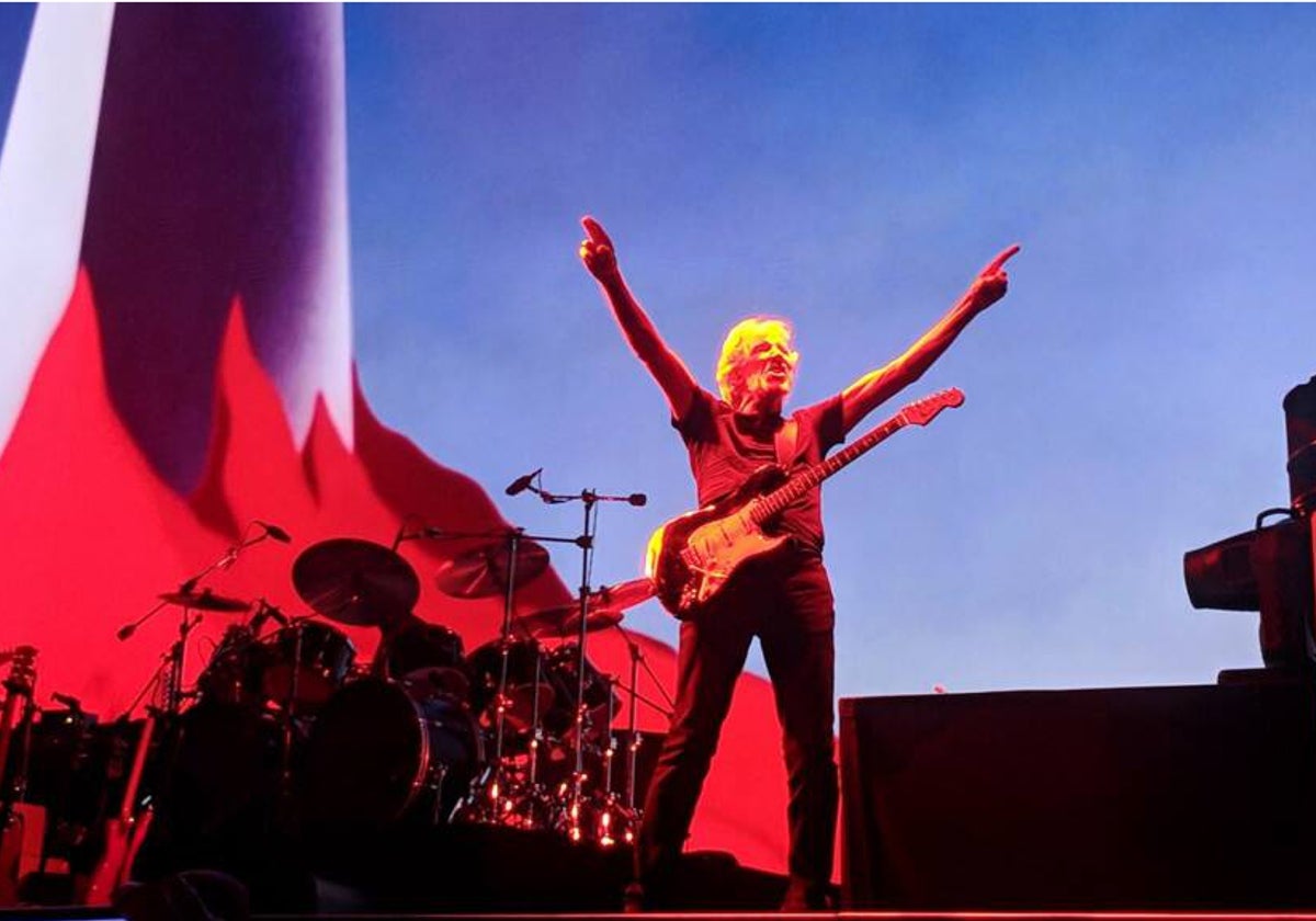 Roger Waters durante un concierto