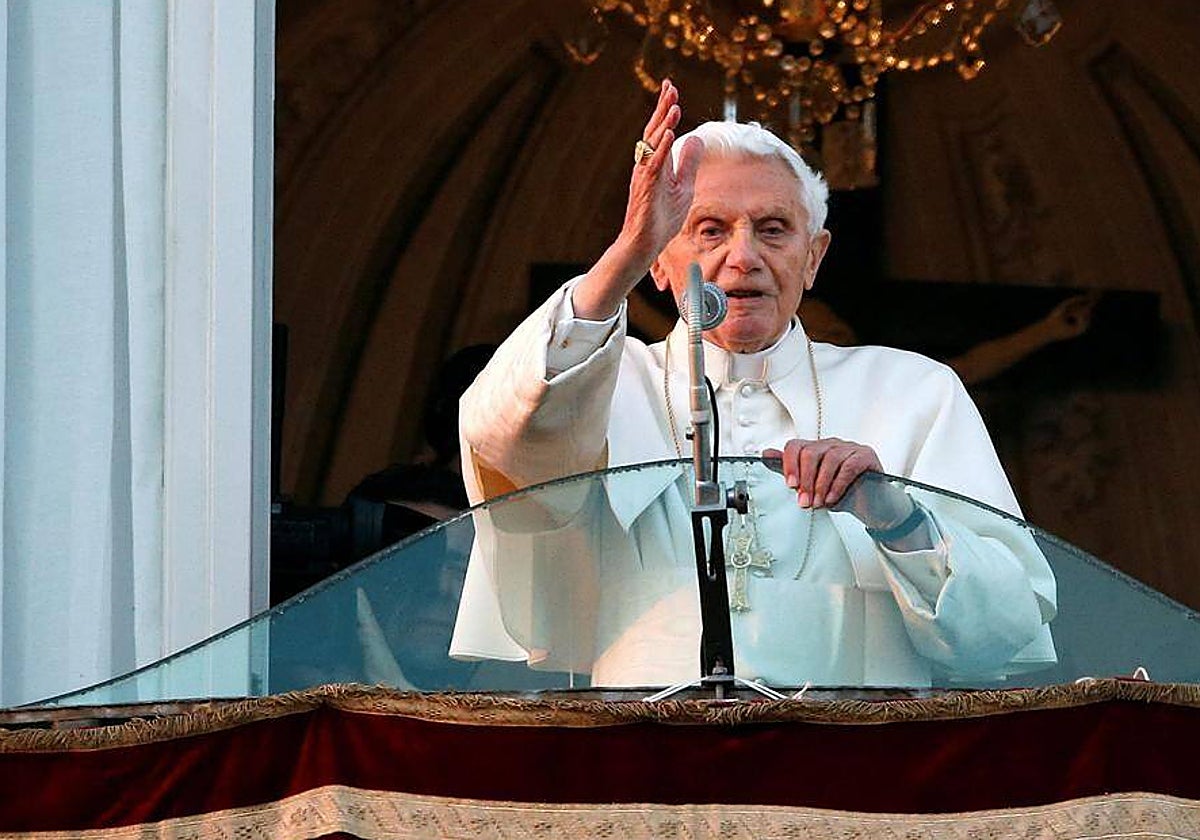 El Pontífice Benedicto XVI