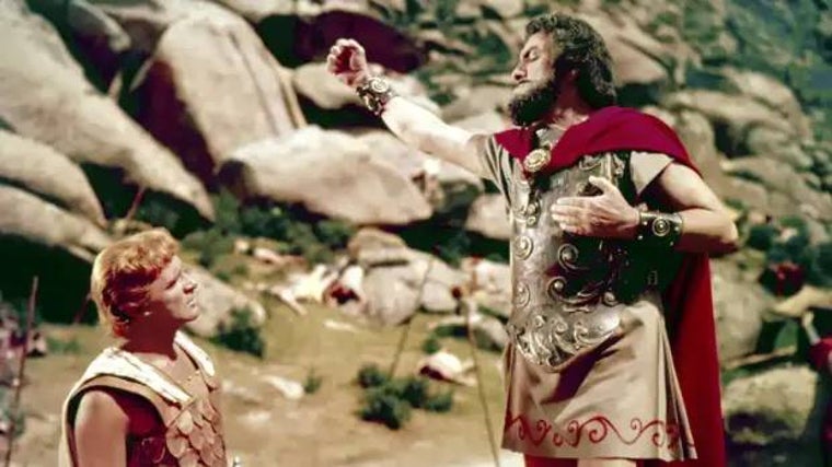Escena de la película 'Alejandro Magno', de Robert Rossen (1956