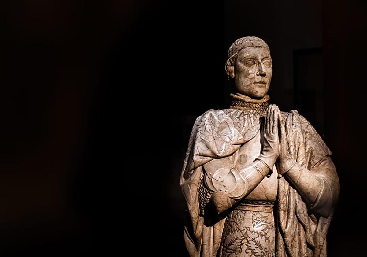 La estatua de Pedro I, una obra de arte excepcional en el Museo Arqueológico Nacional