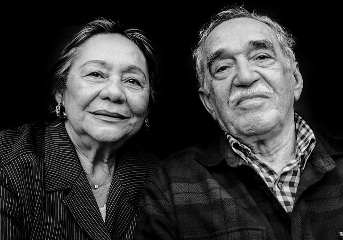 Mercedes Barcha y Gabriel García Márquez