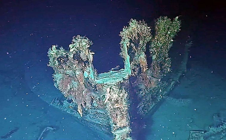 Imagen principal - Restos del galeón San José