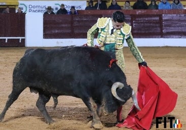 Talavante se inspira en la tempestad de Olivenza