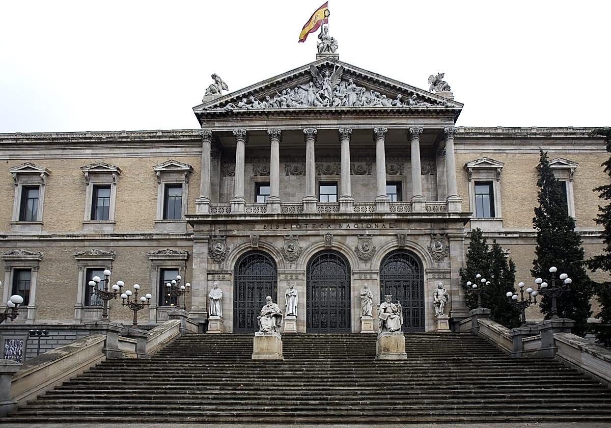 Fachada de la Biblioteca Nacional