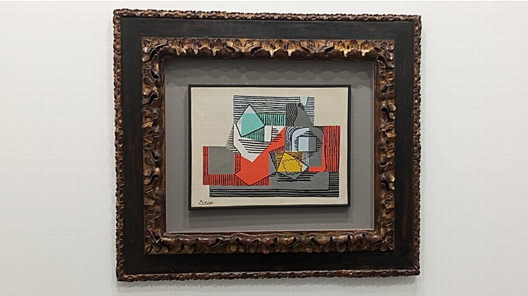 'Compotier, bouteille et paquet de cigarettes', de Picasso, a la venta en el estand de Guillermo de Osma por 2,5 millones de euros
