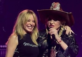 Encuentro de Reinas del Pop en el 8M: Madonna y Kylie Minogue cantan juntas por primera vez