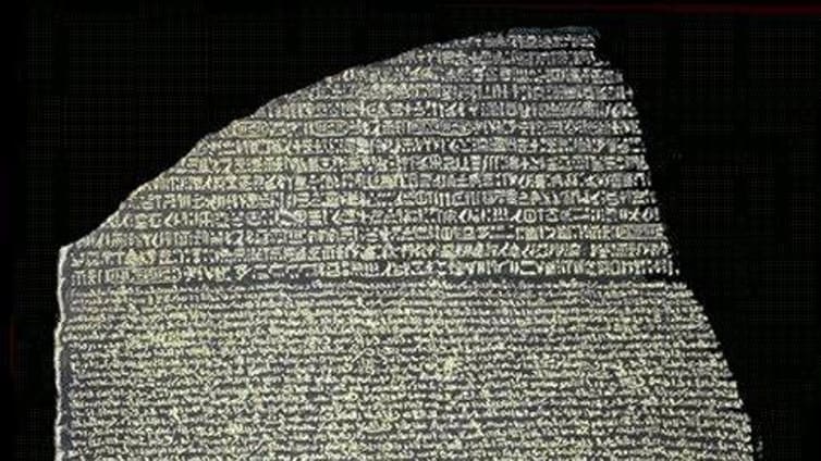 El último e inesperado descubrimiento del egiptólogo que descifró la piedra de Rosetta