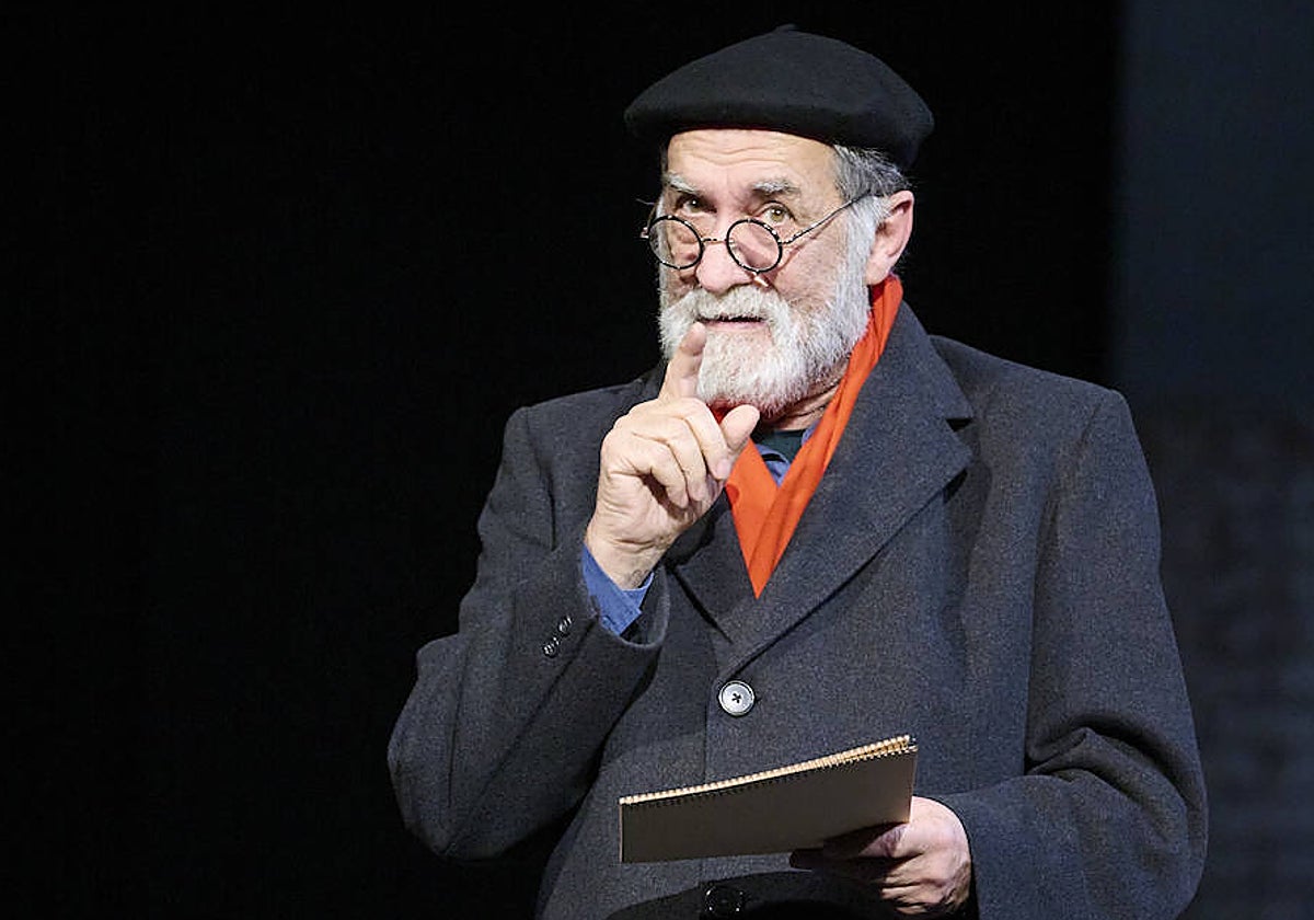 Ramón Barea como Pío Baroja en 'La lucha por la vida'