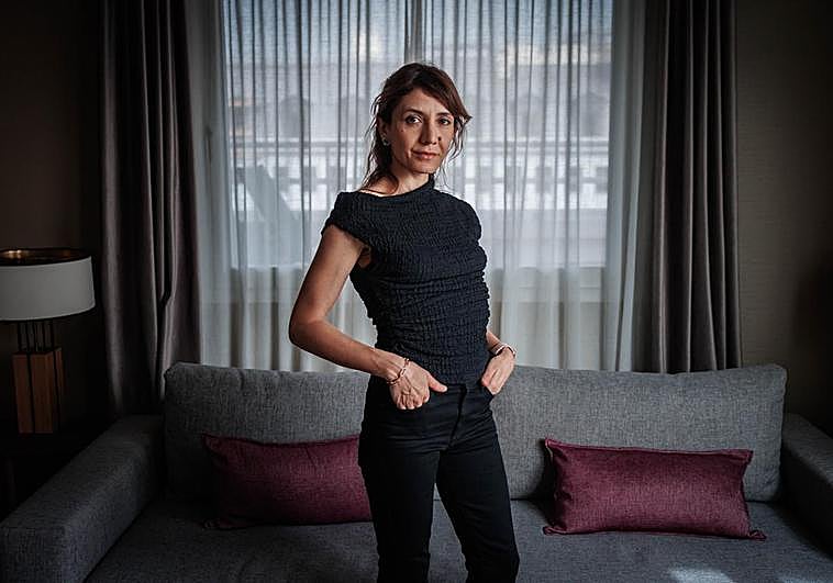 Ottessa Moshfegh, retratada en Madrid