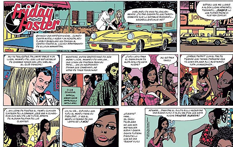 Una. de las tiras dominicales de la serie que Norma publicó en 2021