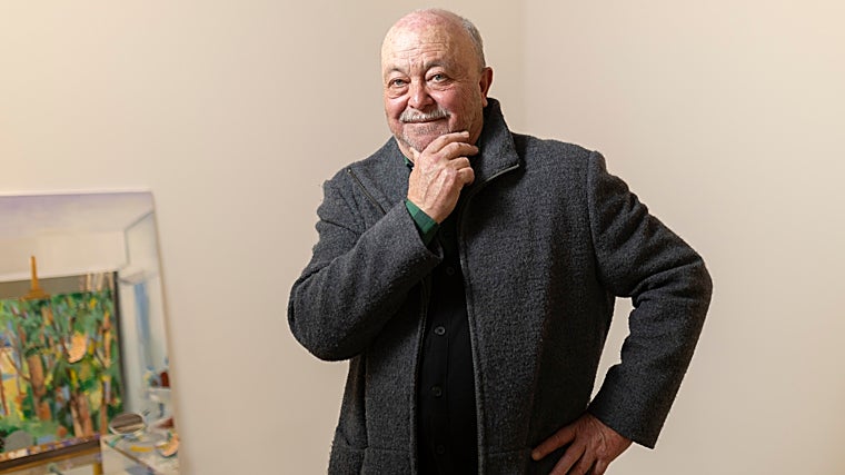 El pintor en la galería Marlborough