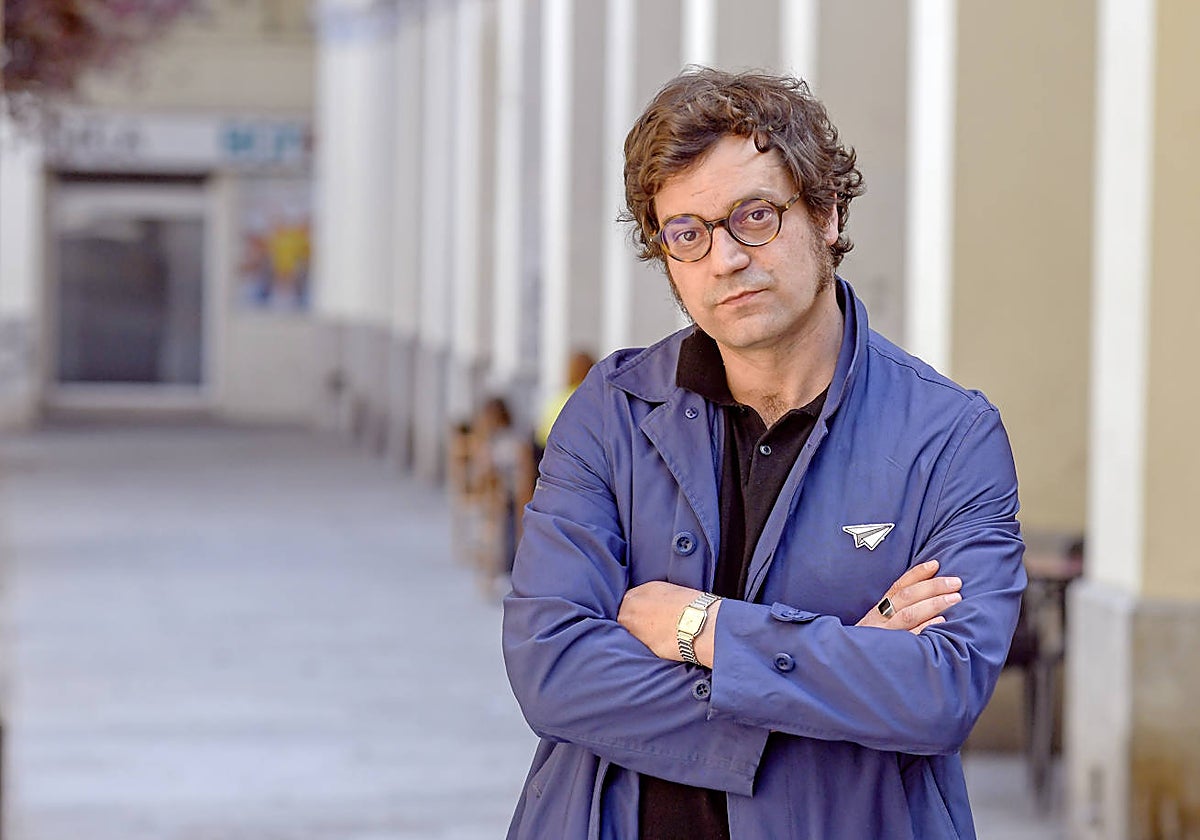 El escritor Miqui Otero, fotografiado en Barcelona