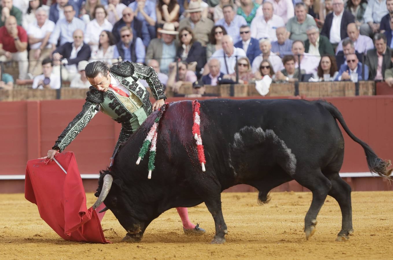 Ruiz Gijón, en la corrida del 7 de abril en la Maestranza de Sevilla