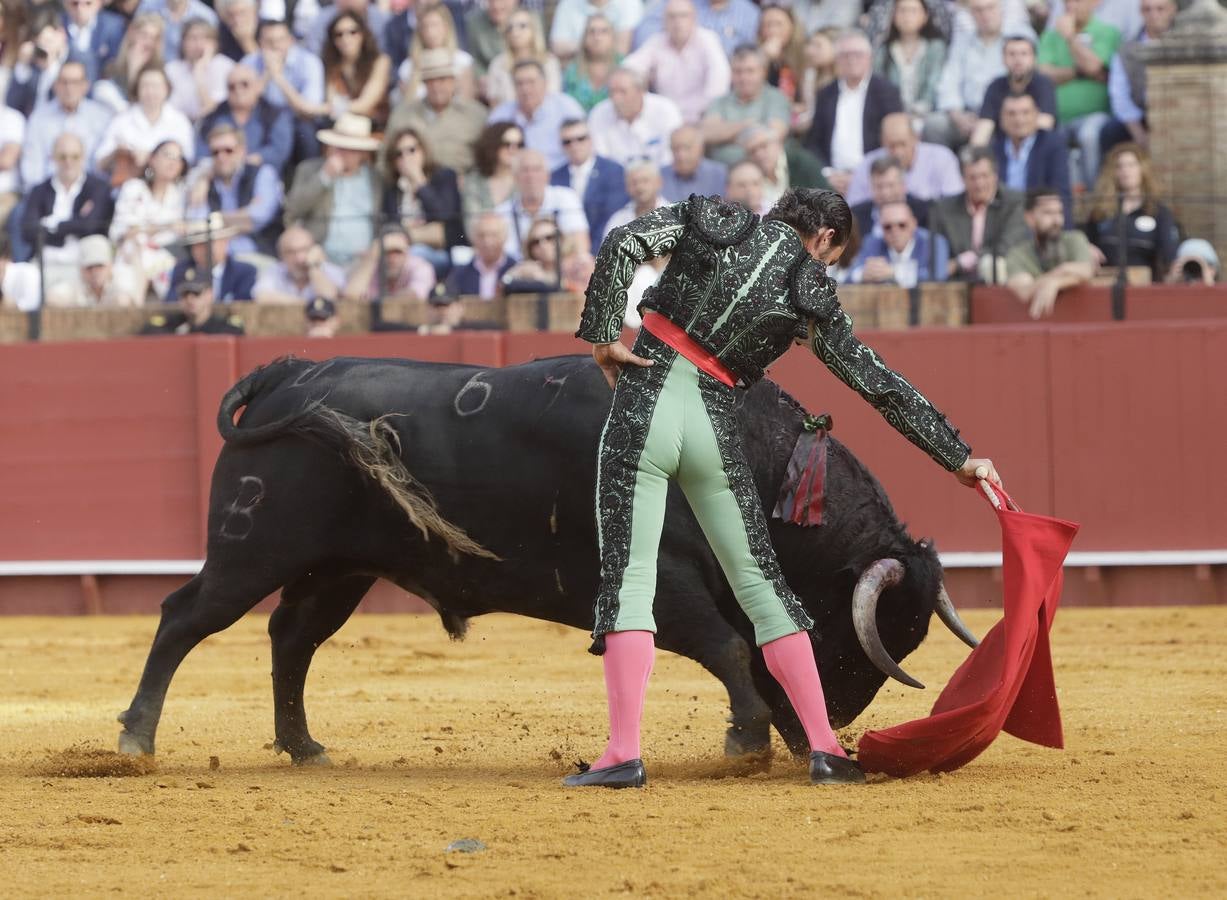 Ruiz Gijón, en la corrida del 7 de abril en la Maestranza de Sevilla